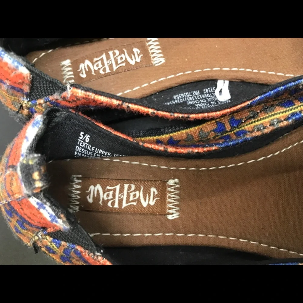 Madpole 5-6 Woman’s Slip On Flats Loafer Style - Picture 4 of 8